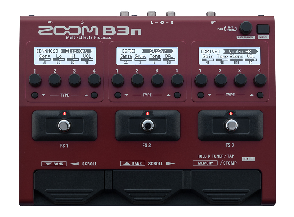 Zoom B3n Bass Effects Pedal