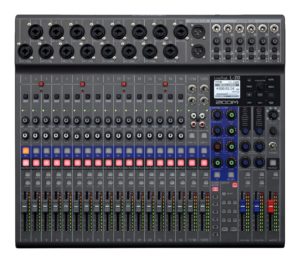 L-20 is a digital mixer for musicians and sound engineers